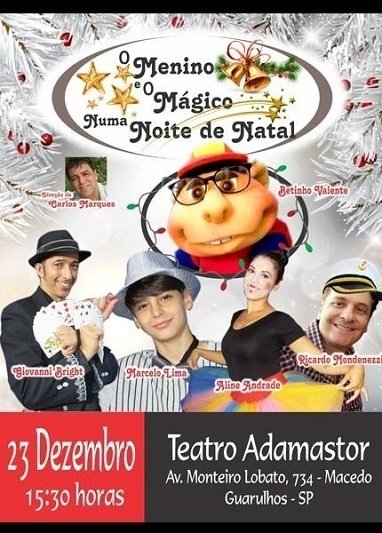 O Menino e o Mágico Numa Noite de Natal